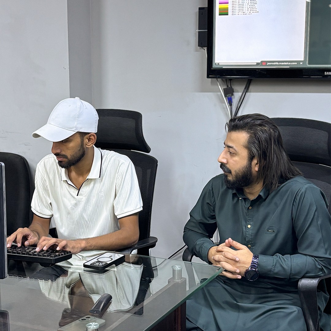 The JSons Communications floor in Islamabad